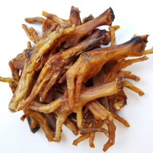 HoMi Haustier Snacks Onlineshop Hundefutter Kausnacks Kauartikel Hunde Hühnerfüße getrocknet