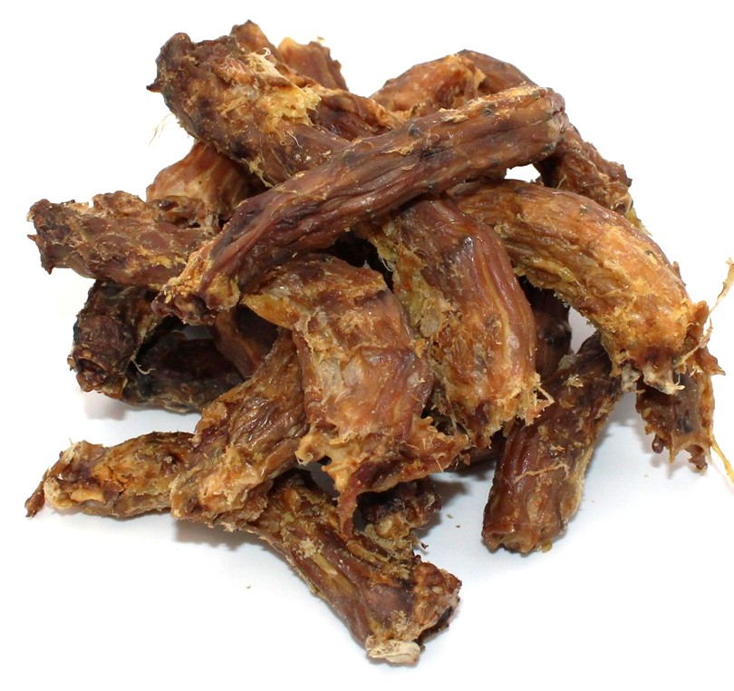 HoMi Haustier Snacks Onlineshop Hundefutter Kausnacks Kauartikel Hunde Hühnerhälse getrocknet