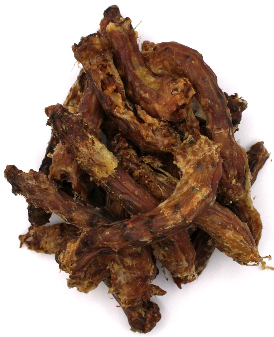 HoMi Haustier Snacks Onlineshop Hundefutter Kausnacks Kauartikel Hunde Hühnerhälse getrocknet