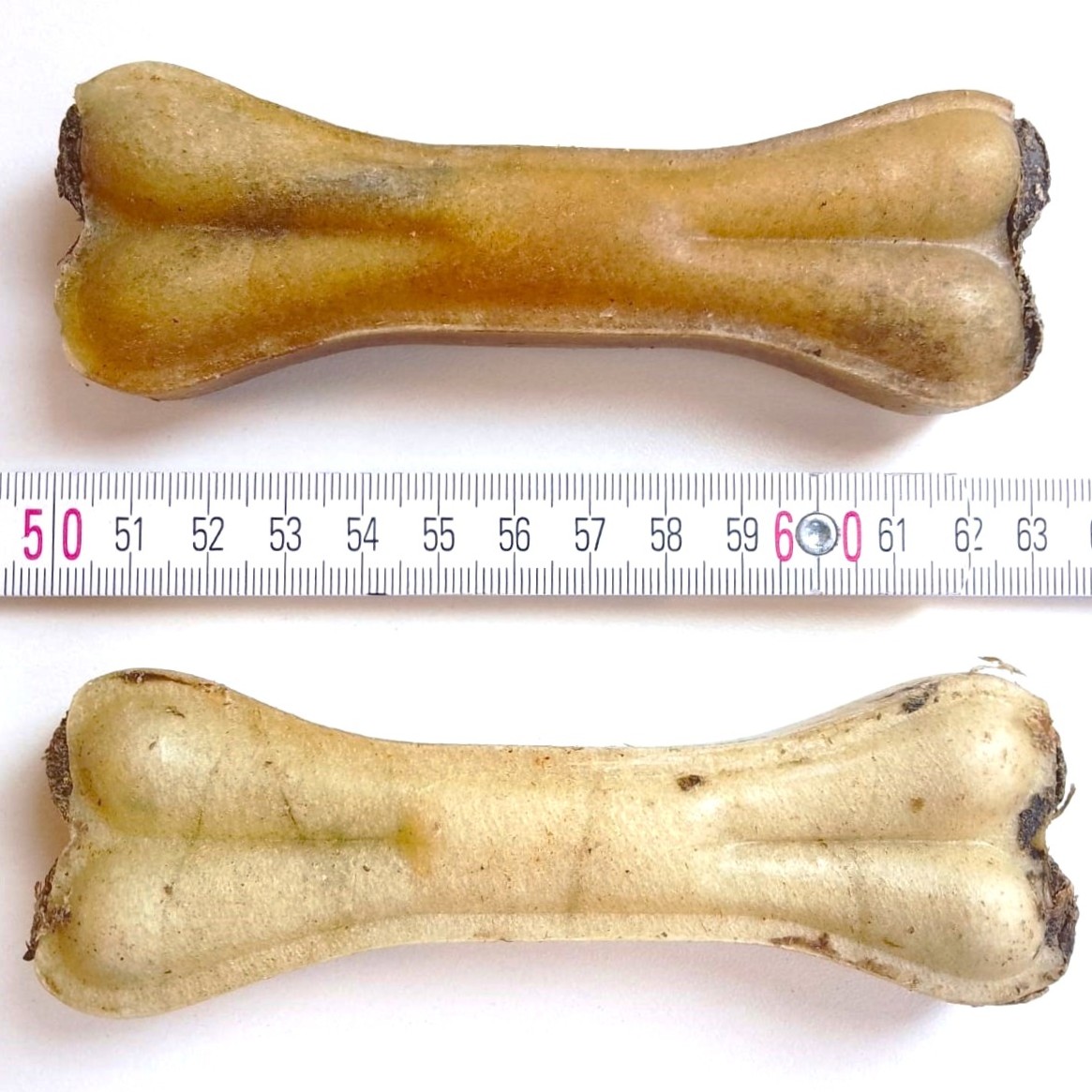 HoMi Haustier Snacks Onlineshop Hundefutter Kausnacks Kauartikel Hunde Kauknochen mit Pansenfüllung 12 cm getrocknet