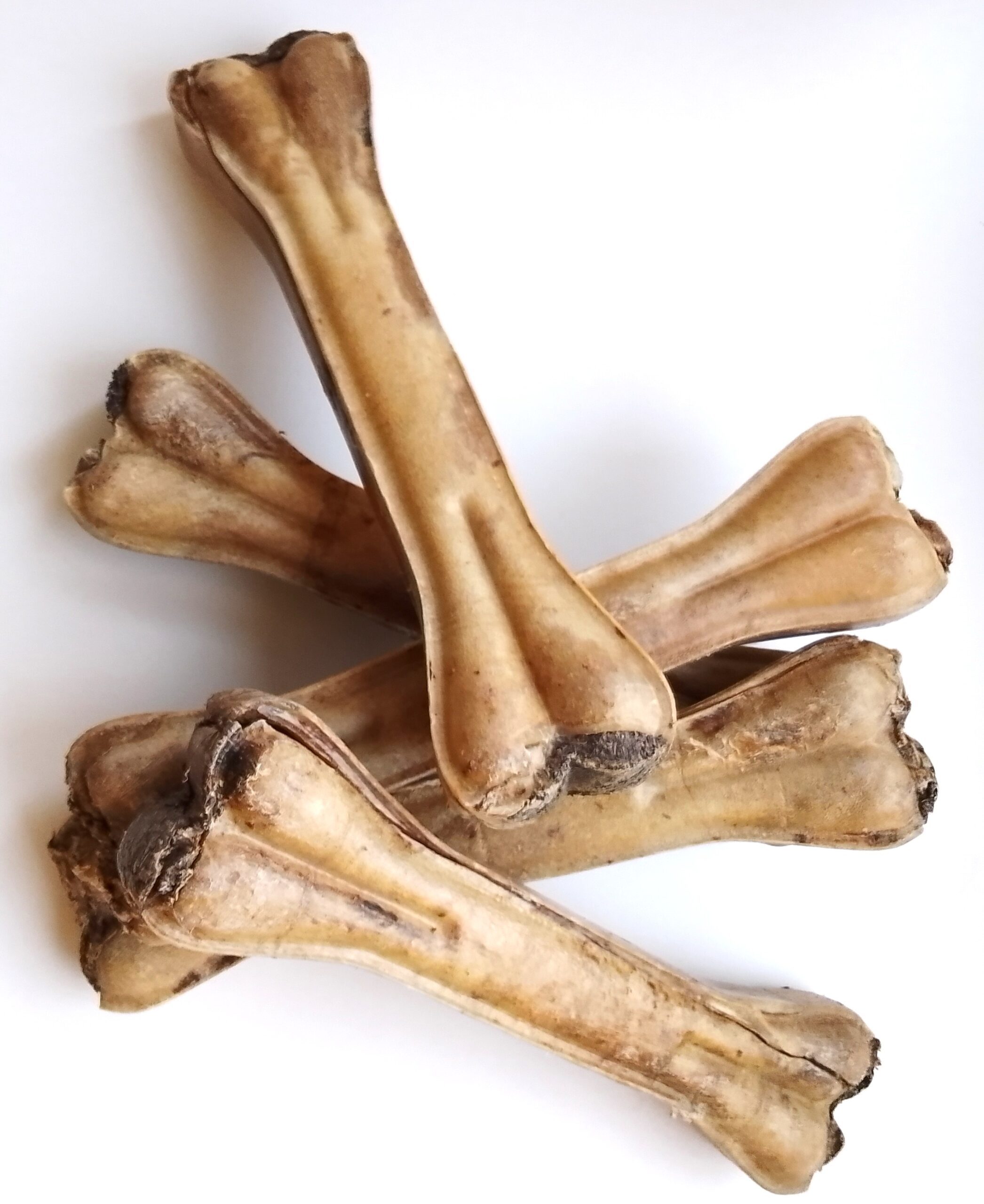 HoMi Haustier Snacks Onlineshop Hundefutter Kausnacks Kauartikel Hunde Kauknochen mit Pansenfüllung 20 cm getrocknet