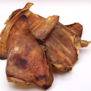 HoMi Haustier Snacks Onlineshop Hundefutter Kausnacks Kauartikel Hunde Schweineohren getrocknet
