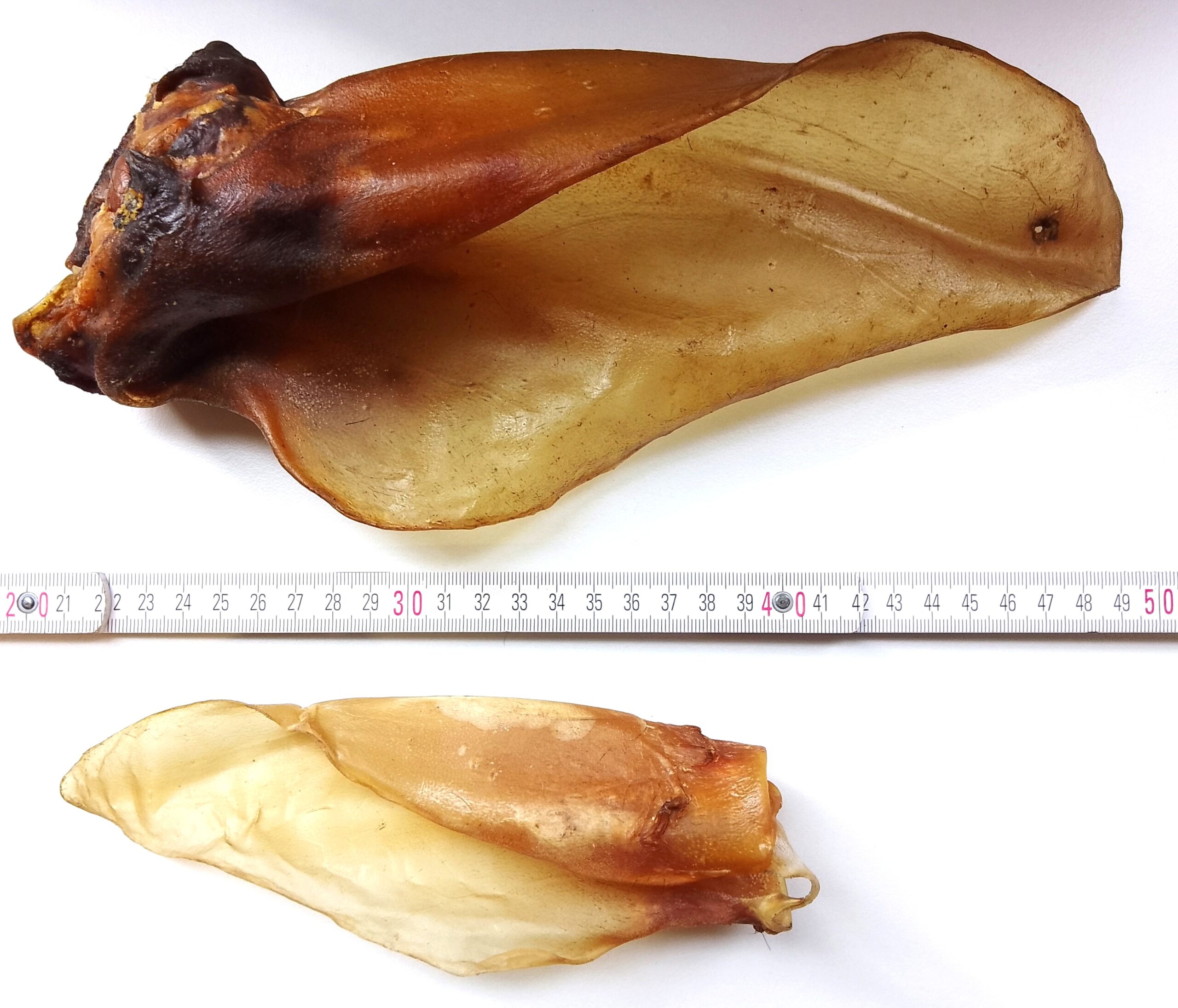 HoMi Haustier Snacks Onlineshop Hundefutter Kausnacks Kauartikel Hunde Rinderohren XL-XXL getrocknet